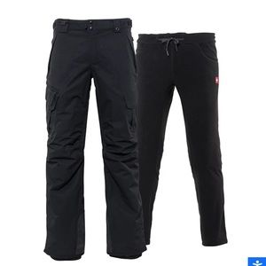686 Smarty 3 in 1 snow pants ski snowboard black L